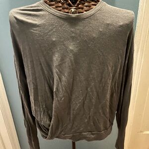 Gray Long Sleeve Shirt